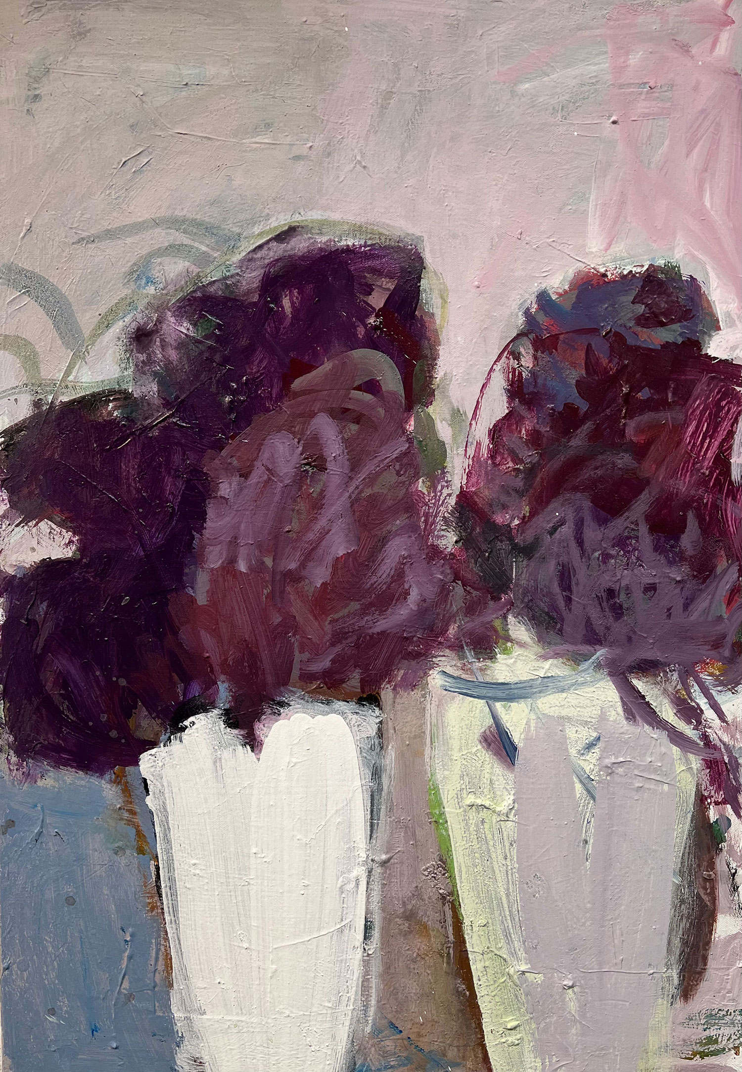 "ohne Titel" · 70 x 50 cm · Acryl auf Leinwand · 2023