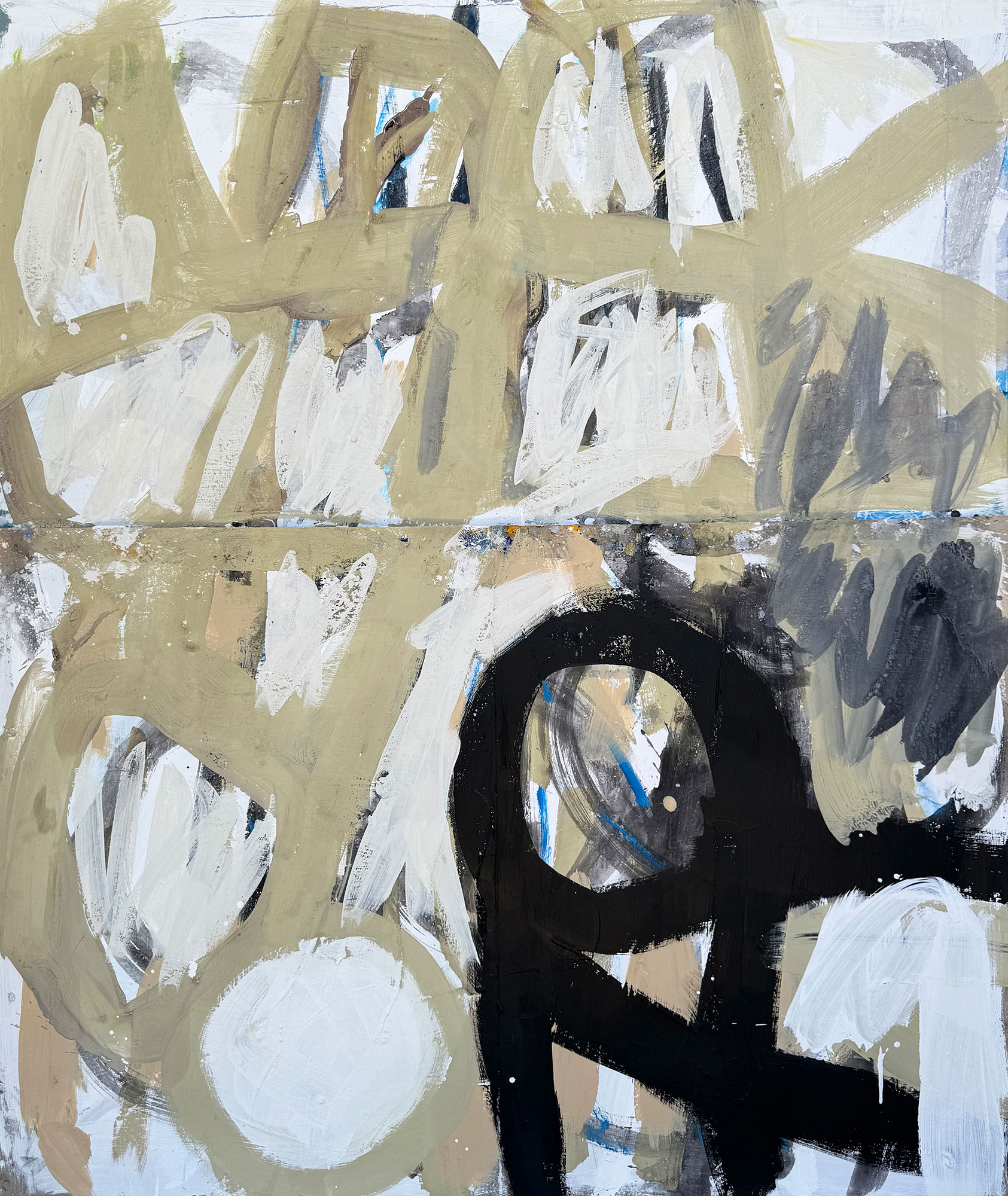 Painting "Network" acryl on canvas