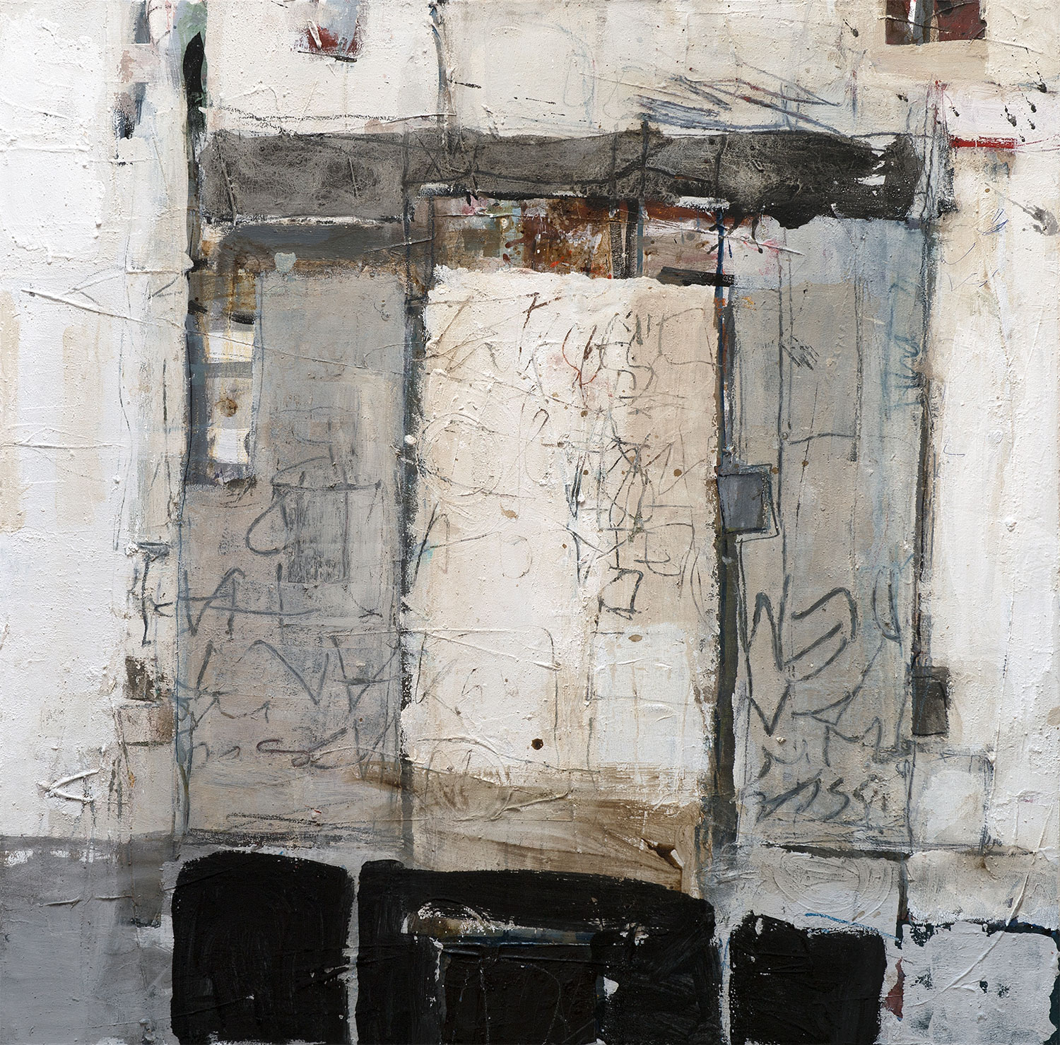 "Blumberg" · 100 x 100 cm · Acryl on canvas · 2013