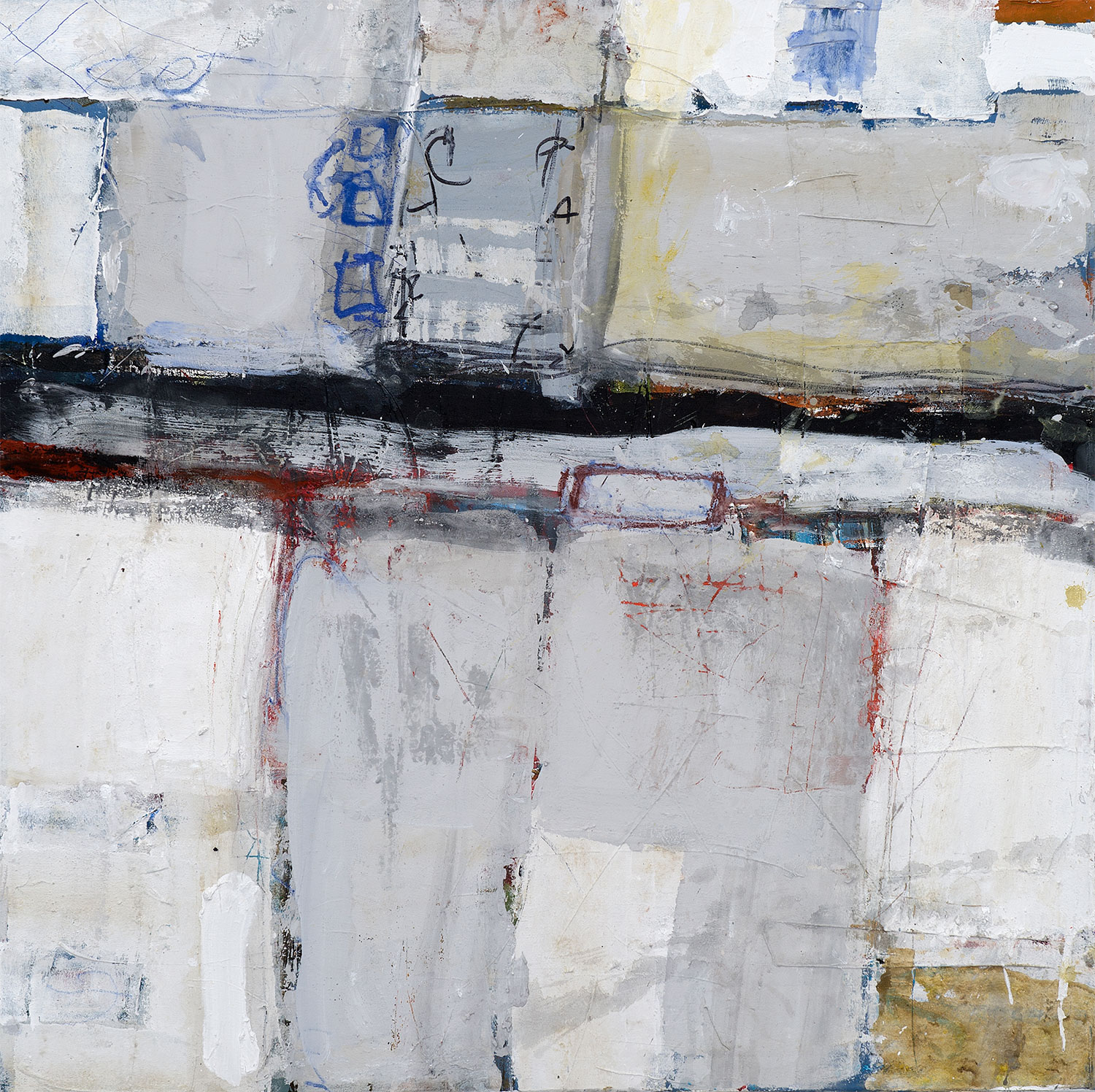 "Queensgate" · 100 x 100 cm · Acryl on canvas · 2013