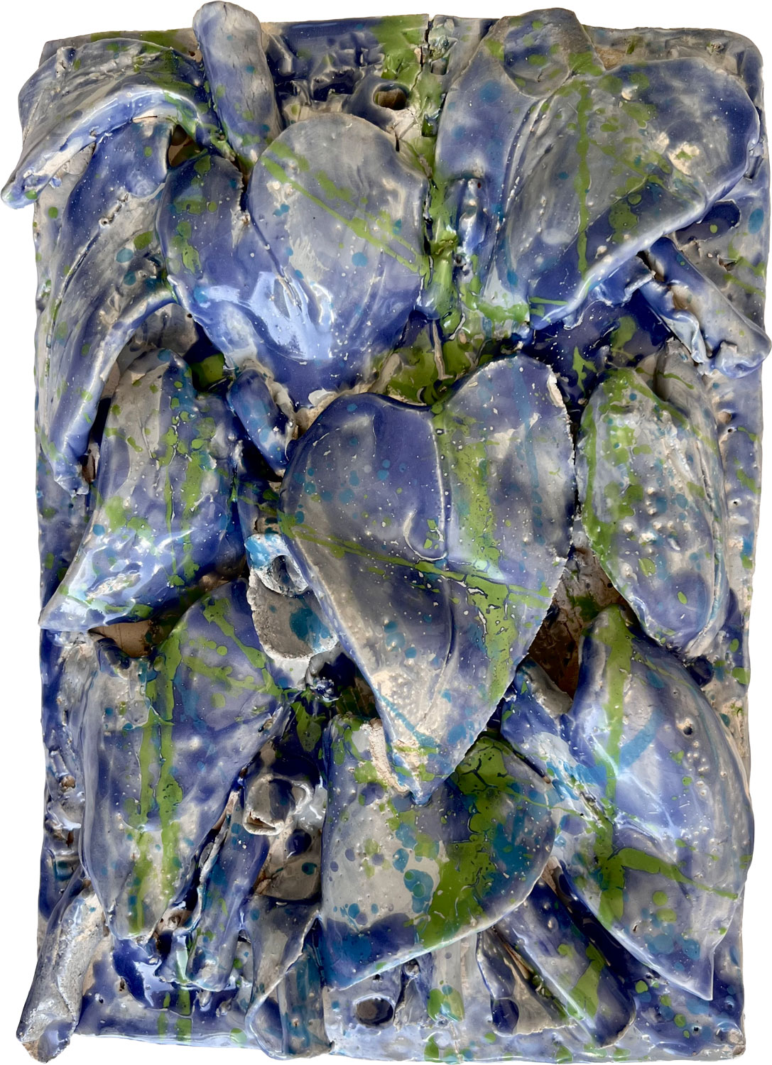 "Blossomey" · Relief · ca. 35 x 25 cm · 2026